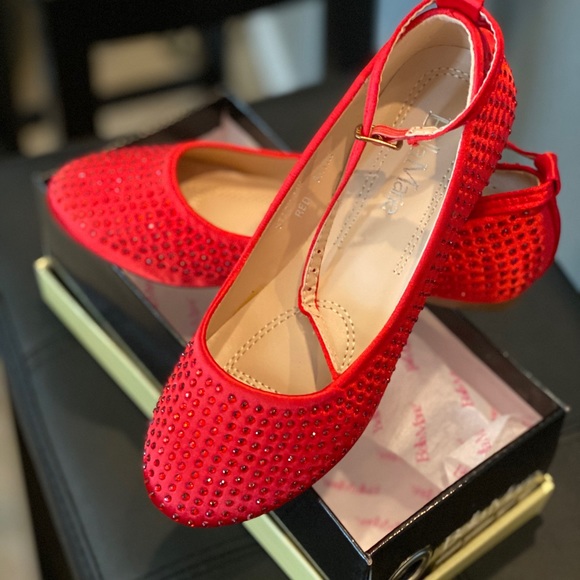Bella Marie Other - BRAND NEW Red Ballet Dress Slippers